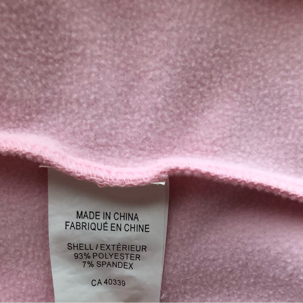 SECOND SKIN Womens Pink Waist Jacket Front & Pockets Zipped Size Medium - Picture 10 of 12